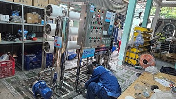 Cấu tạo nguyên lý hoạt động hệ thống RO công nghiệp sản xuất nước