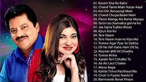 Top 20 Songs Of UDIT NARAYAN _ ALKA YAGNIK __ Evergreen Unforgettable Melodies - 90_s Romantic Song