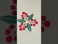 【日本刺繍】家紋「三ツ葉南天」完成！ #刺繍