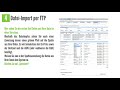 Lieferantenkonten, der dynamische Import mit FTP oder SFTP