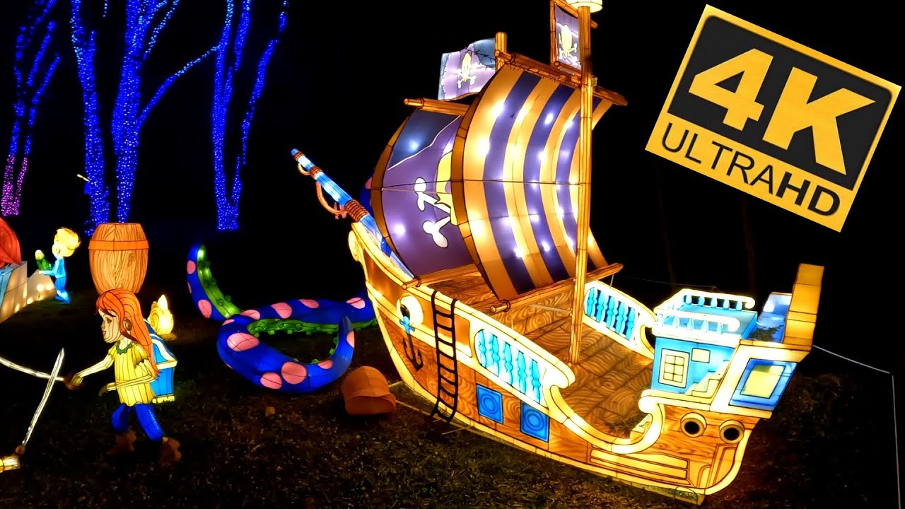 OGRÓD ŚWIATEŁ 2024 ✨ PIOTRUŚ PAN ✨ GoPro ✨ GARDEN OF LIGHTS ✨ MIKOŁÓW