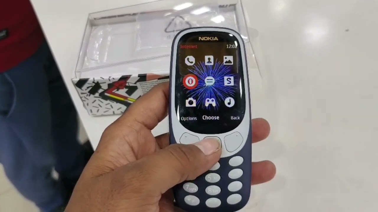 Nokia 3310-Dual SIM Feature Phone with-MP3 Player-Wireless-FM Radio