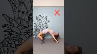Backbend For Beginners🔥😱 #easytutorial #tutorial #easy #howto #backbend #bridge #gymnast