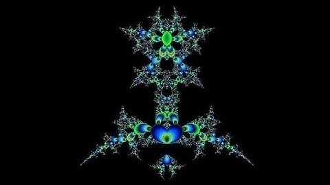 Virus fractal morph, Julia Set zoom, complex power, A^(Z + B) + C