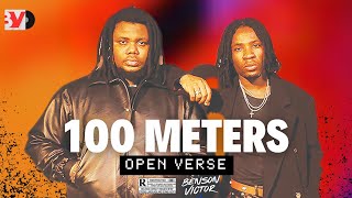 JOEBOY & WIZARD CHAN - 100 METERS (OPEN VERSE) Instrumental BEAT + HOOK By Benson Victor 
