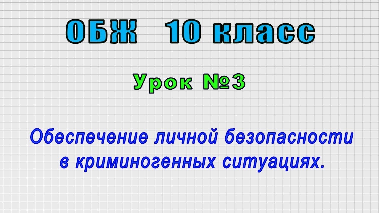 Контрольная работа по теме Криминогенные ситуации