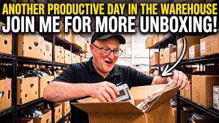 Another productive day in the warehouse plus some cool unboxings