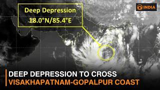 Deep Depression to Cross Visakhapatnam-Gopalpur Coast & More | DD India News hour | 10 AM IST screenshot 3