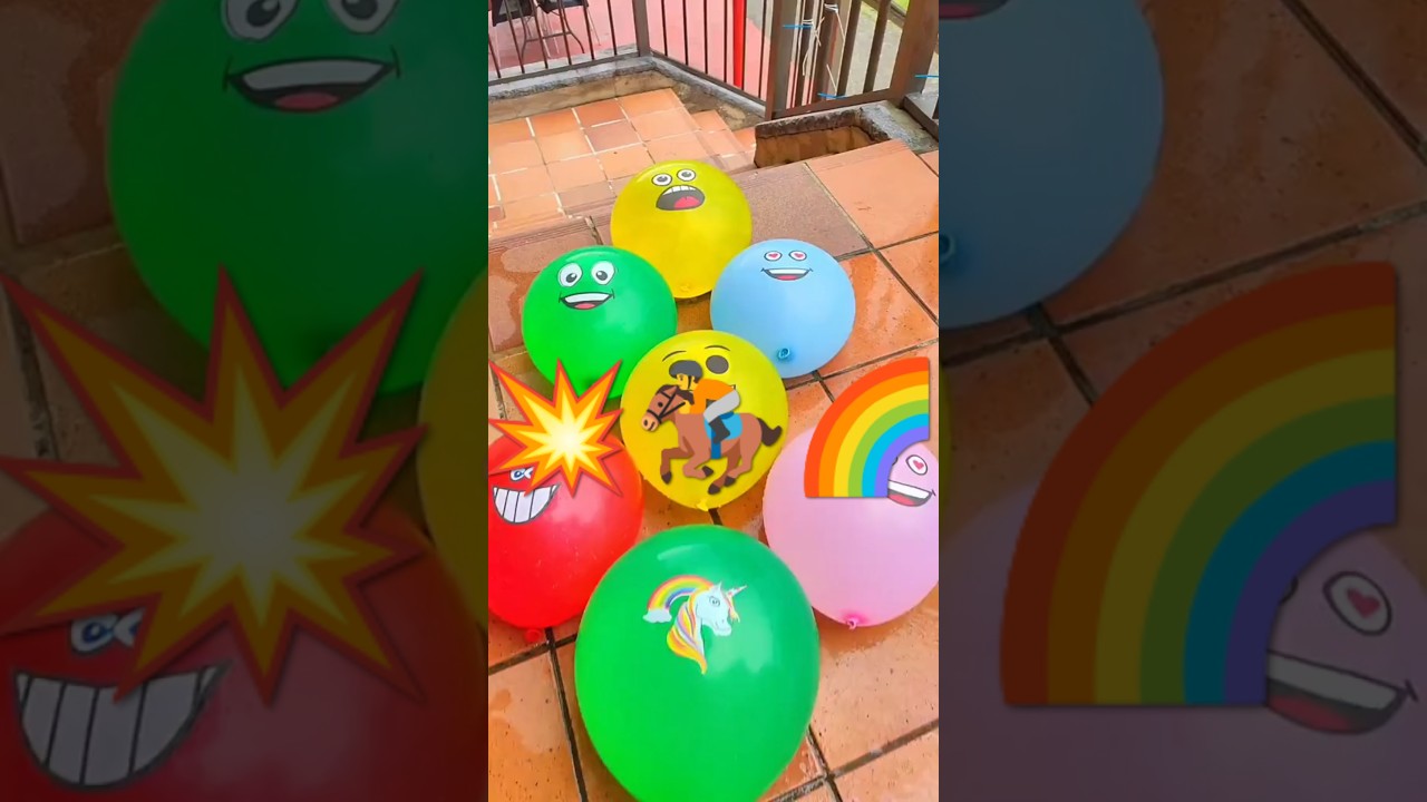 Color Balloon Popping with Surprises Inside! 🎨🎈🎁💥 