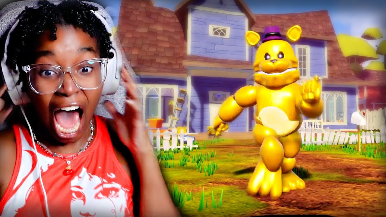 FREDBEAR IS IN HELLO NEIGHBOR?!
