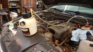 Bleeding the ABS pump on an E36