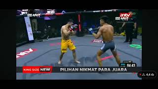 Perebutan Sabuk Antara Ronal Siahaan Vs Angga   boxing onepridemma mma ufc ronalsiahaana