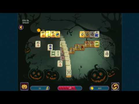 Halloween Night 2 Mahjong  (Gameplay) HD