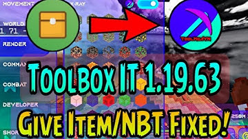 Toolbox 1.19.63 Infinite Premium | Give items fixed⚡