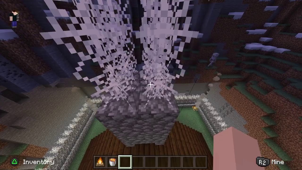 Mining into some minecraft - YouTube