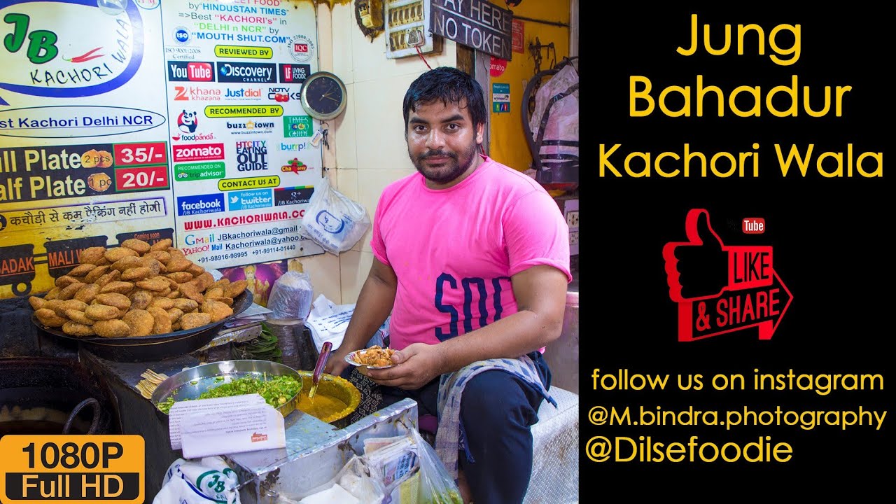 Jung Bahadur Kachori At Chandni Chowk | Karan Dua | Dilsefoodie Official