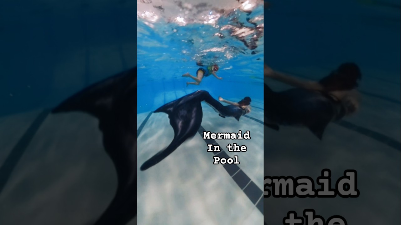 Mermaid #mermaid #canada #swimmingpool #love #underwater #swim #apnea #mertailor