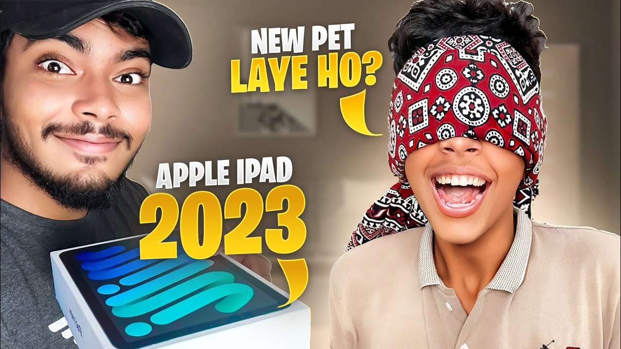 IPAD 2023 Se Bhai Ko Surprise Krdiya 😍