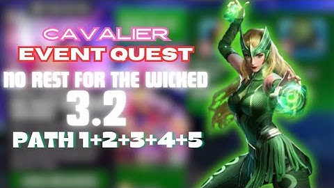 Event Quest : No Rest For The Wicked 3.2 Complete Path 1+2+3+4+5 🔥| August event quest | mcoc