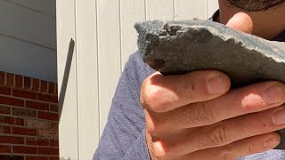 Knapping Dacite Knapping Dacite