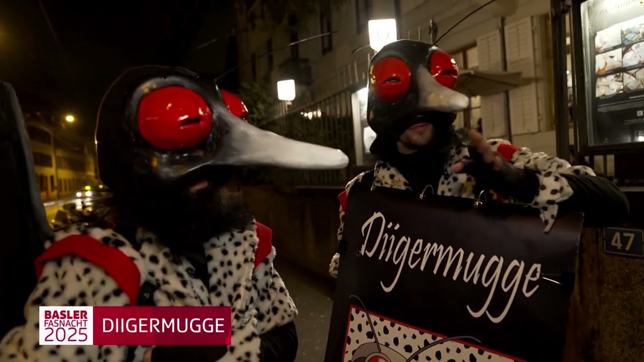 Diigermugge Schnitzelbank - SRF Querschnitt Basler Fasnacht 2025
