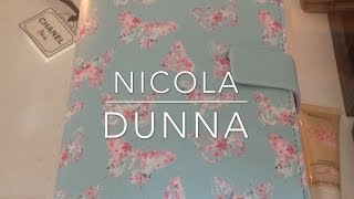 Filofax Butterfly Personal Organiser First Impressions | Nicola Dunna