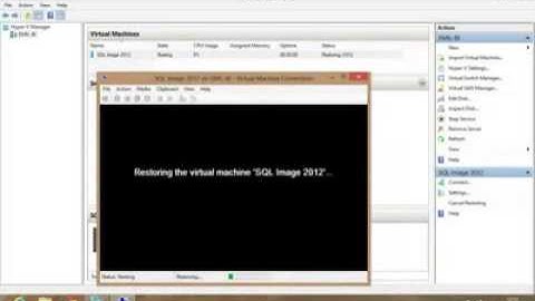 Hyper V Installation and Configuration on Windows 8 Pro Video Example