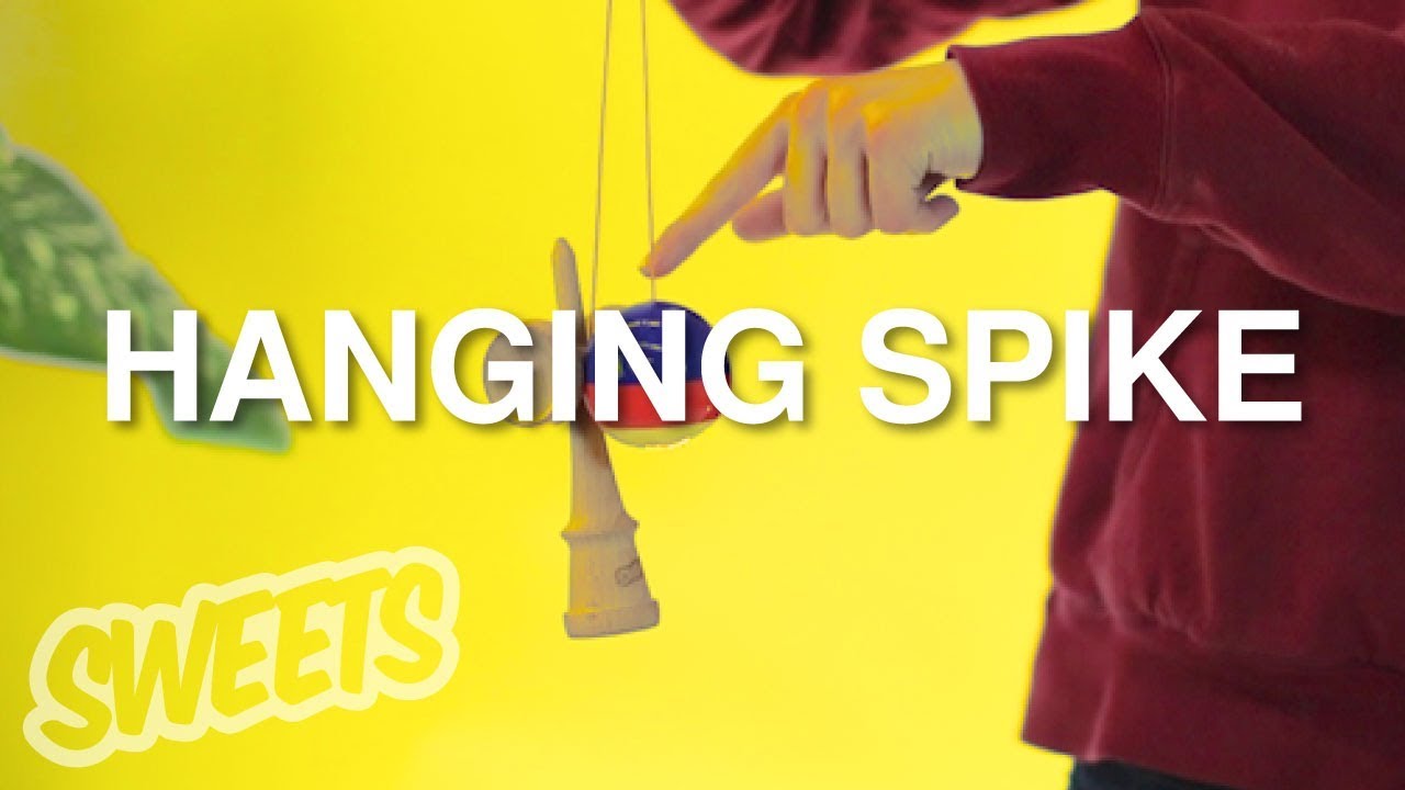 How to do Hanging Spike Kendama Trick Tutorial Sweets Kendamas