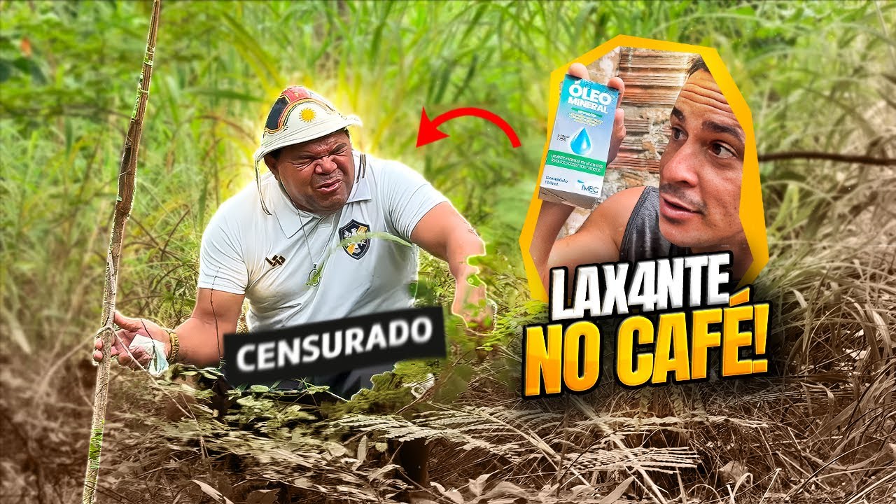 DEU RUIM! COLOCARAM LAX4NTE NO CAFÉ DO GALO CEGO 🤣🤣 | GALO CEGO