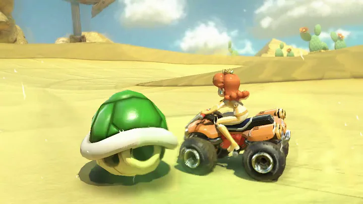 Wii U - Mario Kart 8 - (GCN) Dry Dry Desert