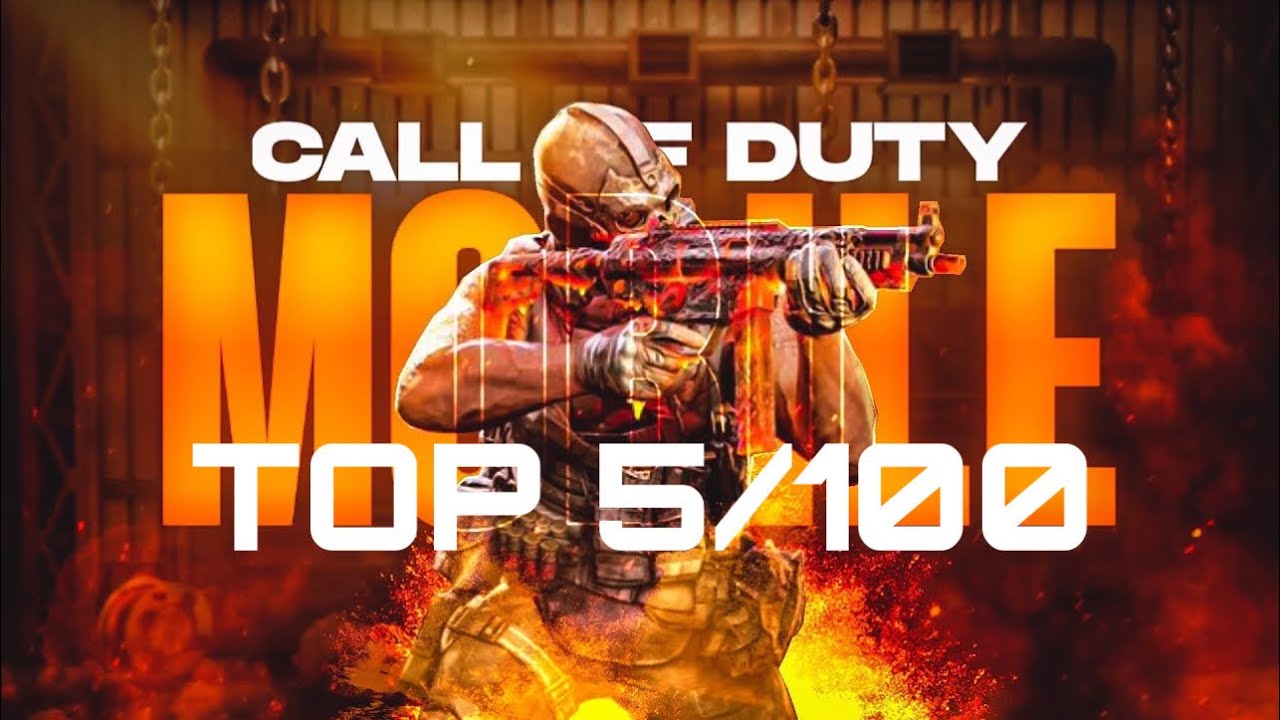 TOP 5/100 [CALL OF DUTY MOBILE] - YouTube