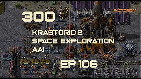 EP106 - Vitamelange processing line - Factorio 300 (Krastorio 2 | Space exploration | AAI )