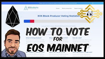 How to Vote for EOS Mainnet