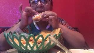 Eat with Me Live Review of Sabores Del Golfo - Flounder Basket, Harlingen ,TX - Mukbang