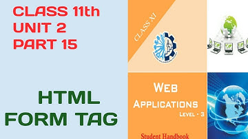 CLASS 11th ||WEB APPLICATION||UNIT_2_PART_15||WEB DEVELOPMENT USING HTML & CSS