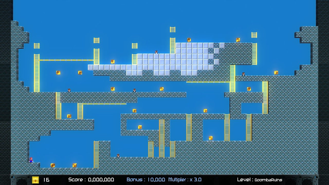 Lode Runner Legacy - GoombaRuins (Mysterious Block)