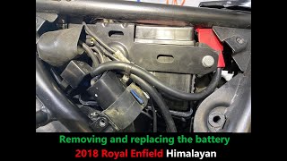 Royal Enfield Himalayan Battery Replacement