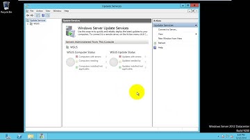 WSUS(Windows Server Update Service) Windows 2012
