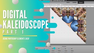 Digital Kaleidoscope (Photoshop Elements)Part 1