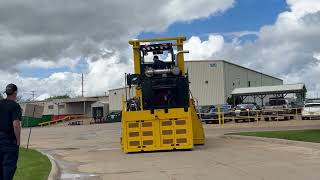 Heavy Duty High lift Standup Rider Truck 90K Capacity Coil Handler