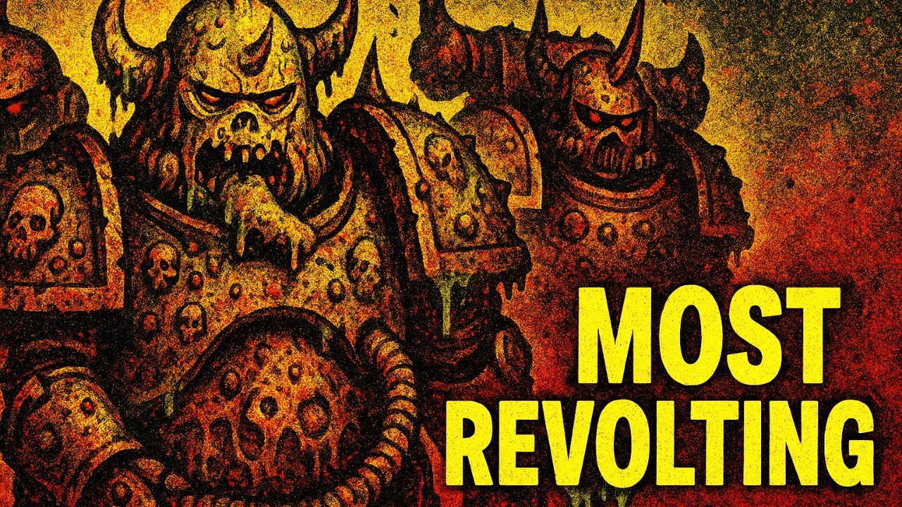 Why the Death Guard Are the Most Revolting Marines In Warhammer 40K