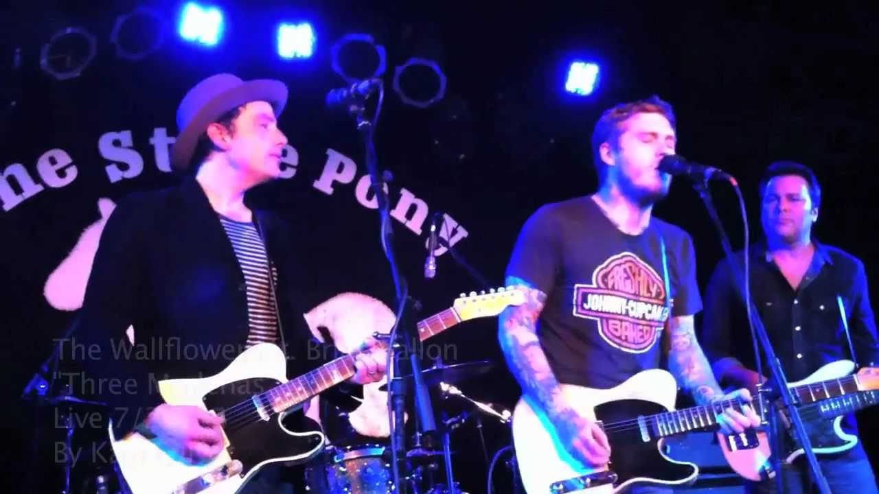 The Wallflowers ft. Brian Fallon Three Marlenas Live 7/25/12 The