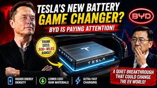 Tesla’s New Battery Tech Shocked BYD — The EV Revolution Is Getting Serious!