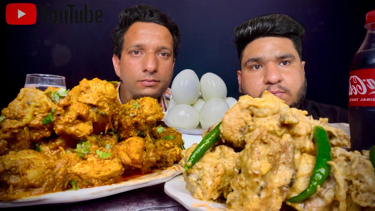 Achar gosht spicy And Malai Boti And egg Mukbang ASMR 