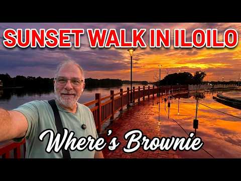 Evening walk on Sunset Blvd Iloilo