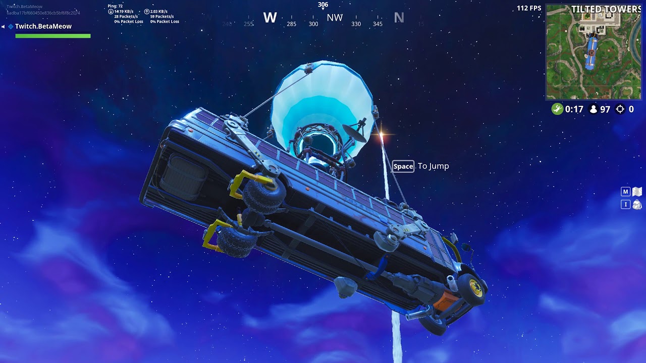 Fortnite Rocket Launch Event with The Best View in the Whole GAME ...