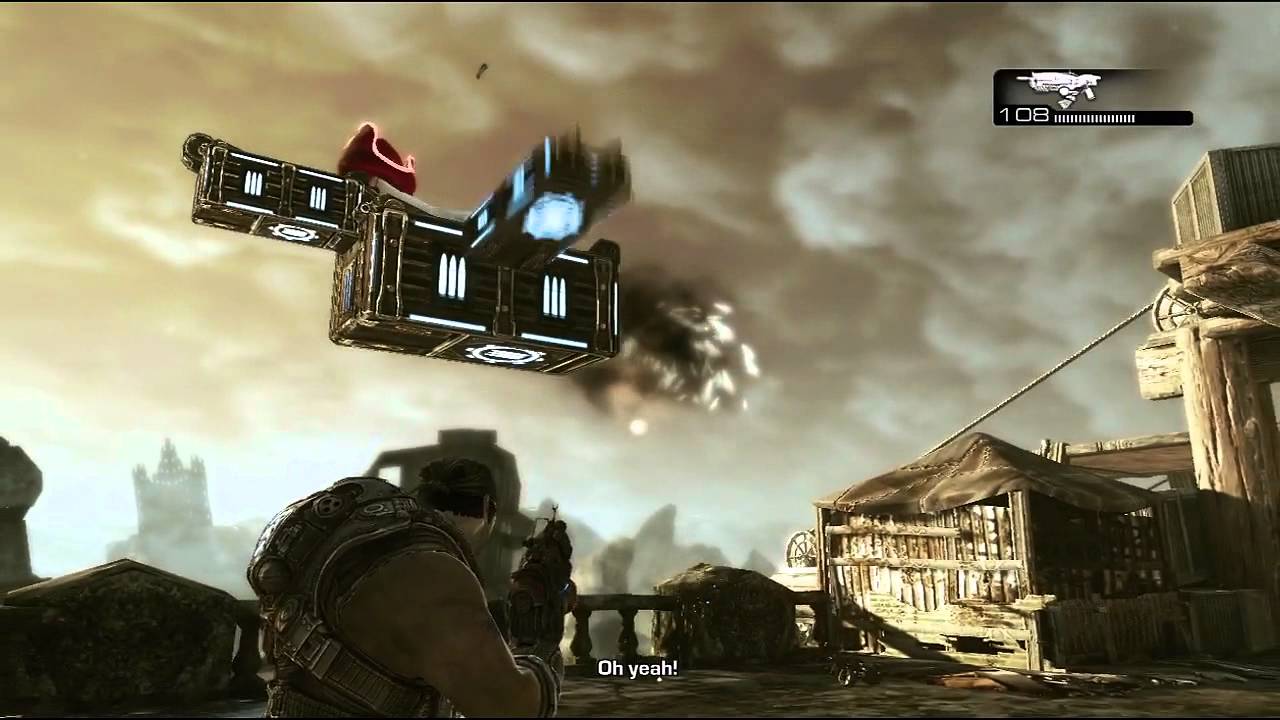 The Majestic COG Pirate Chicken of Ammo (Gears of War 3 Easter Egg