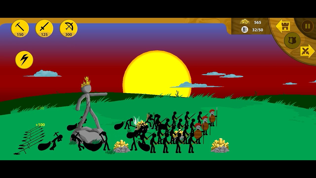 STICK WAR LEGACY | KLASIK KAMPANYE | Lv. SULIT | DESTROY SPEARMAN ARMY Eps. 4 