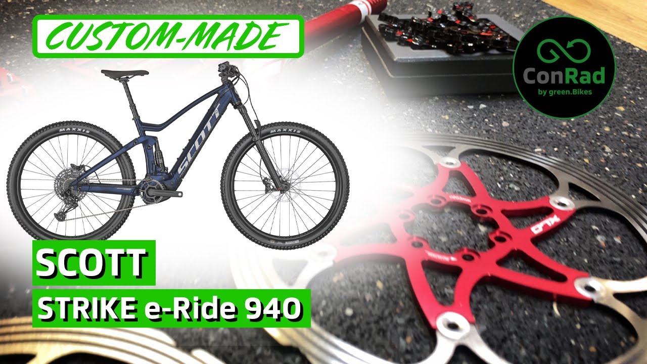 SCOTT STRIKE eRide 940 Custom-made [ConRad] [2022] - YouTube