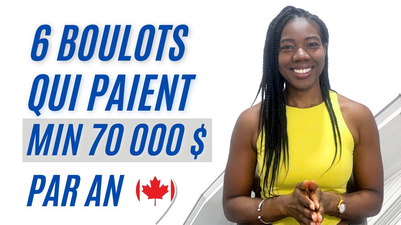 6 Boulots qui paient min 70 000$/an avec peu (ou aucune) éducation au Canada